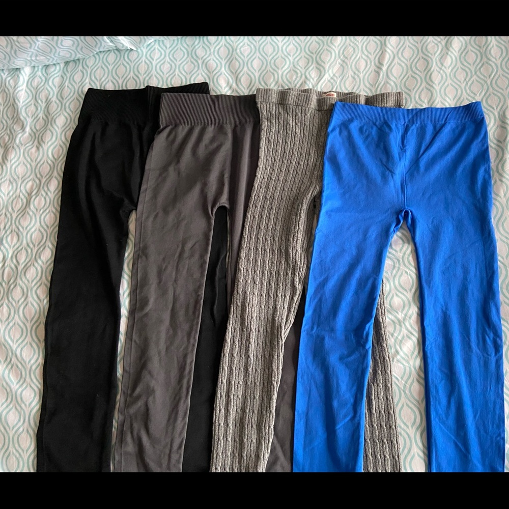 Set of 4 pairs of leggings